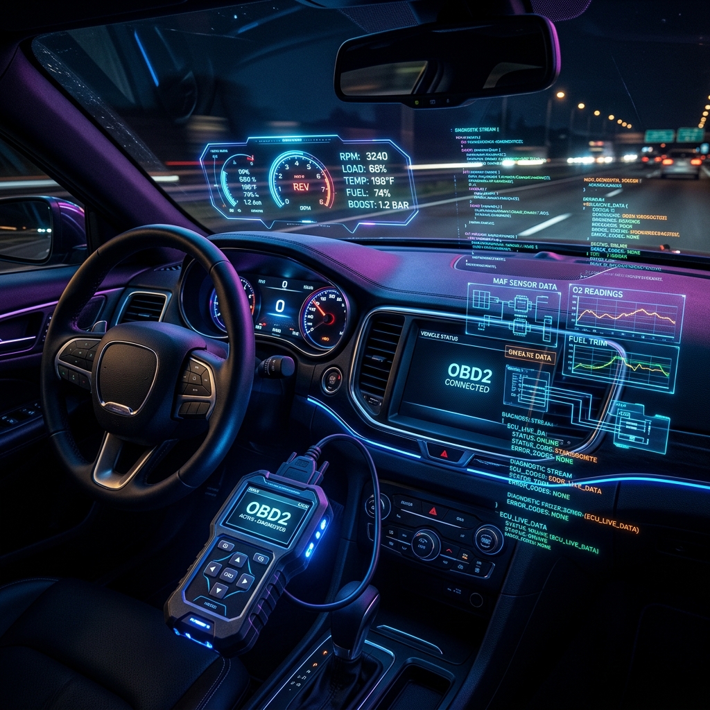 Modern Otomobillerde OBD2 Teknolojisi: Akıllı Araç Takibi ve Veri Analizi Rehberi